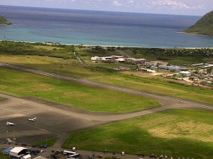 Airport Across Island
